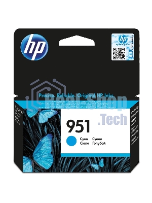 Картридж струйный HP 951 CN050AE голубой для HP OJ Pro 8610/8620 (700стр.)