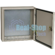 Корпус металлический ЩМП-4.4.1-0 74 У2 IP54 IEK YKM40-441-54 размеры 400х400х150 мм