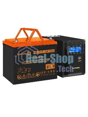 Комплект Источник бесперебойного питания EX295986RUS + батарея 75Aч EX285653RUS 1шт (инвертор, синус, для котла) ExeGate SineTower SZ-600.LCD.AVR.1SH <600VA/360W, чистый синусоида, LCD дисплей, AVR, 1*Schuko, линейно-интерактивный, Black> + батарея ExeGate HRL 12-75 (12В, 75Ач) 1шт