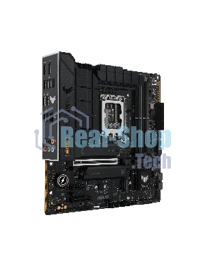 Материнская плата ASUS TUF GAMING B760M-PLUS II, LGA 1700, Intel B760, 4xDDR5, 4xSATA, 3xM.2, 1xPCIe 5.0 x16, 1xPCIe x4, 1xPCIe x1, 1xUSB-A 3.2 Gen 2, 2xUSB-A 3.2 Gen 1, 4xUSB 2.0, 1xUSB-C 3.2 Gen 2x2, 1x2.5Gb LAN, 5x3.5 мм, 7.1, mATX