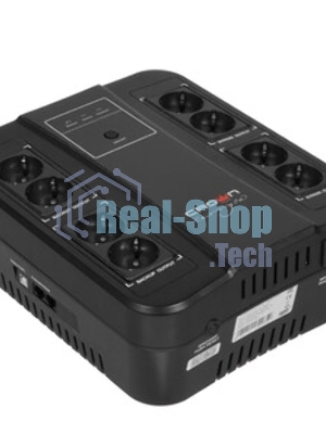 Источник бесперебойного питания CMUS-275 EURO SMART/850 ВА/480 Вт/8 х CEE 7 (евророзетка)