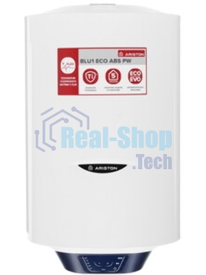Водонагреватель электрический Ariston BLU1 ECO ABS PW 30 V SLIM белый, накопительный, 30 л, 1,5 кВт