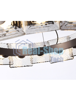 Светильник Ambrella light LH31030 GR/SM серый/дымчатый 72W 3000K D700*150