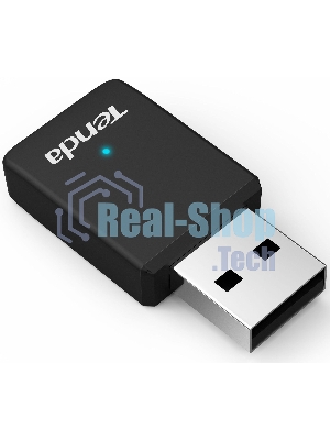Сетевой адаптер Wi-Fi Tenda WiFi Adapter USB U9 (USB2.0, WLAN 650Mbps, 802.11ac) 1x int Antenna
