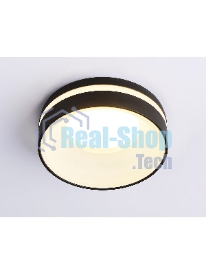 Светильник Ambrella light TN3306 BK/FR черный/белый матовый MR16 GU5.3 D80*43