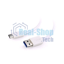 Кабель USB Cablexpert CCP-USB3-AMCM-6-W, USB3.0 AM/USB Type-C, 1.8м, белый, пакет