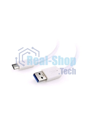 Кабель USB Cablexpert CCP-USB3-AMCM-6-W, USB3.0 AM/USB Type-C, 1.8м, белый, пакет