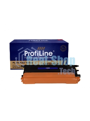 Картридж ProfiLine PL-TN-135Y для принтеров Brother HL-4040CN/4050CDN/DCP-9040CN/MFC-9440CN 4000 копий Yellow
