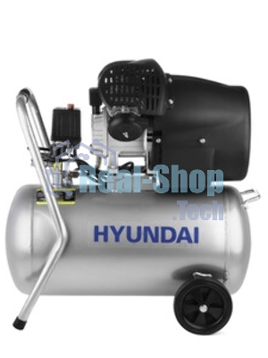 Компрессор поршневой Hyundai HYC 40250LMS масляный 400л/мин 50л 2200Вт серебристый/черный