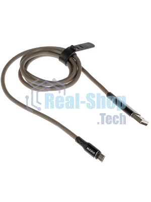 Кабель Maxvi MC-01F black USB-A - microUSB, 2A Плоский кабель, ток макс. нагрузки 2А, макс. напряжение 5V; стандарт USB 2.0; длина 1м, материал PVC, черный