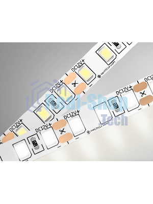 Светодиодная лента GS1102 2835 120Led/ 9.6W m/ 12V IP20 4500K/ 5000*8*1.2mm (2 конт.)