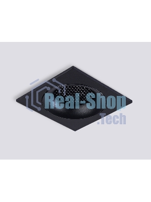 Светильник встраиваемый Ambrella light TN102729 BK черный GU5.3 92*92*23