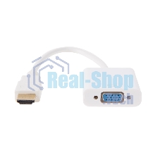 Переходник штекер Rexant HDMI - гнездо VGA, провод + шнур стерео 3,5 мм