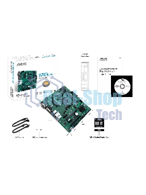 Материнская плата ASUS Pro A520M-C II/CSM, AM4, AMD A520, 2xDDR4, 4xSATA, 1xM.2, 1xPCI-E 3.0 x16, 2xPCI-E x1, 1xDVI-D, 1xDP, 1xHDMI, 1xVGA, 1x 1Gb LAN, 2xUSB-A 2.0, 4xUSB-A 3.2 Gen 1, 3x3.5 мм, Micro-ATX