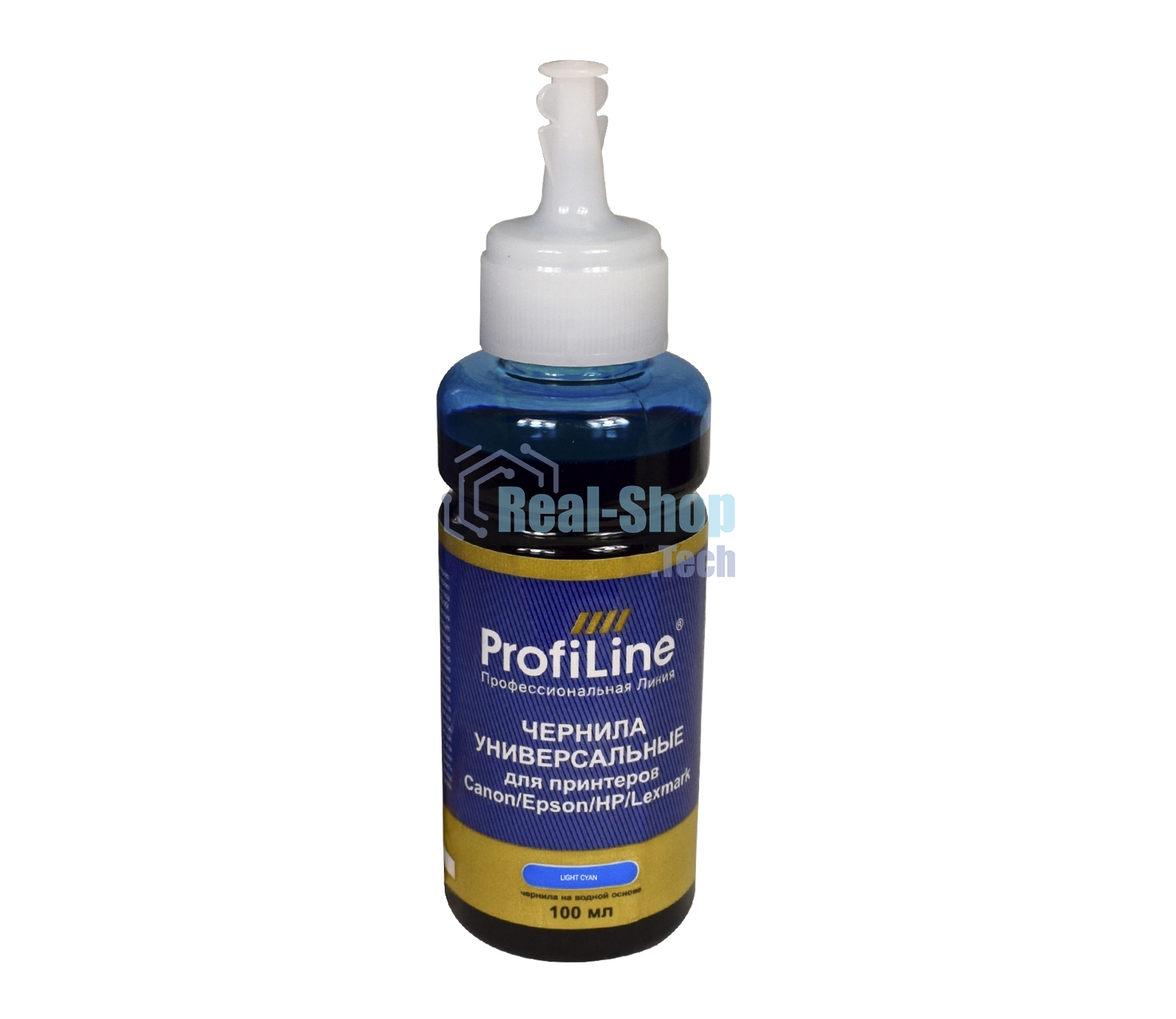 Чернила ProfiLine Premium для принтеров Canon/Epson/HP/Lexmark Light Cyan 100 мл водн ProfilLine