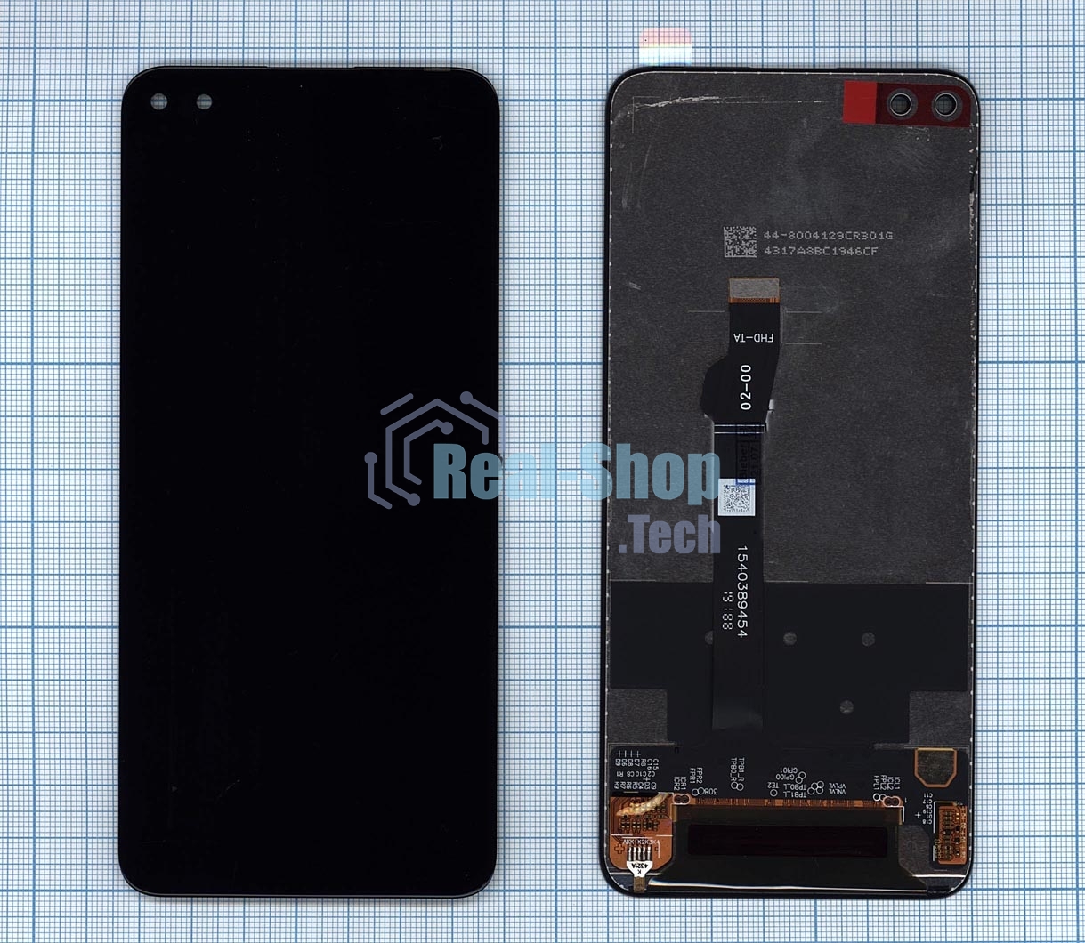 Дисплей для Huawei Honor View 30/V30/Nova 6 черный