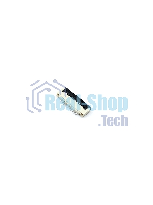 Разъем FPC Flip-Lock 1010-10RLGF 10 pin высота 1мм шаг 1мм