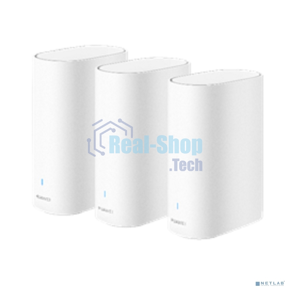Роутер беспроводной HUAWEI 53030DVA NVWA-AX30-23 WiFi 6 Plus AX3000 Mesh 3+ , MESH-комплект 10/100/1000 Mbit/s WAN/LAN (3-Package)