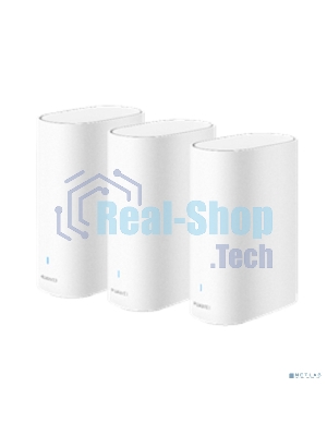 Роутер беспроводной HUAWEI 53030DVA NVWA-AX30-23 WiFi 6 Plus AX3000 Mesh 3+ , MESH-комплект 10/100/1000 Mbit/s WAN/LAN (3-Package)