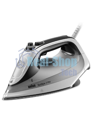 Утюг Braun SI7149WB серый, 2900 Вт, 50 г/мин, 220 г/мин, 300 мл