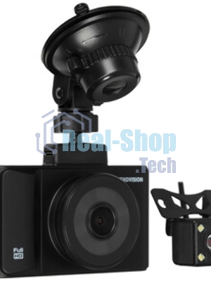 Видеорегистратор TrendVision VICTORY DUAL черный 2Mpix 1080x1920 1080p 170гр. GPS GP6248