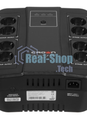 Источник бесперебойного питания CMUS-275 EURO SMART/850 ВА/480 Вт/8 х CEE 7 (евророзетка)