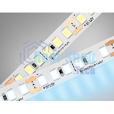 Светодиодная лента Ambrella light GS1313 2835 180Led/ 14.4W m/ 12V IP20 6500K/ 5000*10*1.2mm (2 конт.)