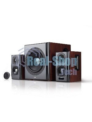 Акустическая система Edifier S350DB Brown 2.1,150W RMS, дерево, Bluetooth aptX