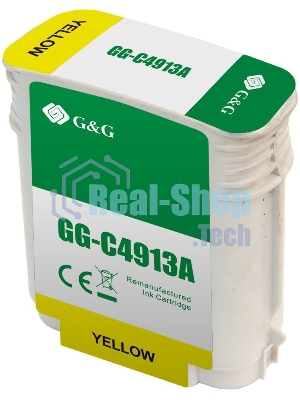 Картридж струйный G&G GG-C4913A желтый (72мл) для HP DJ 500/800C