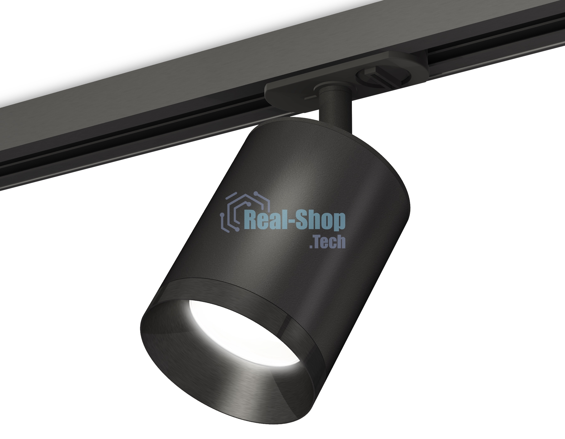 Светильник Ambrella light XT7422001 SBK/PBK черный песок/черный полированный MR16 GU5.3 (A2537, C7422, N7031)