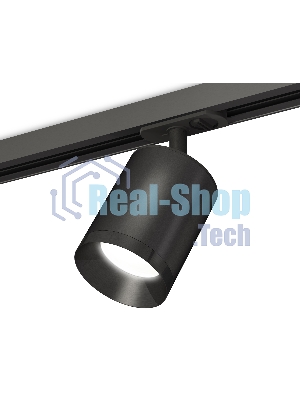Светильник Ambrella light XT7422001 SBK/PBK черный песок/черный полированный MR16 GU5.3 (A2537, C7422, N7031)
