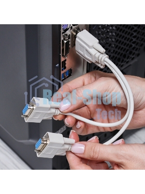 Переходник штекер Rexant VGA - 2 гнезда VGA, провод