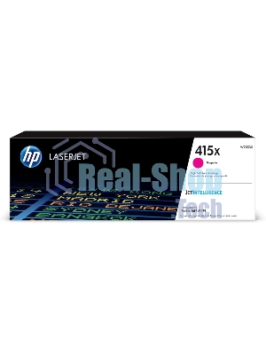 Картридж лазерный HP 415X W2033X пурпурный для HP LJ M454/MFP M479 (6000 стр.)