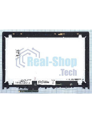Модуль (матрица + тачскрин) для Lenovo Edge 2-1580 черный с рамкой
