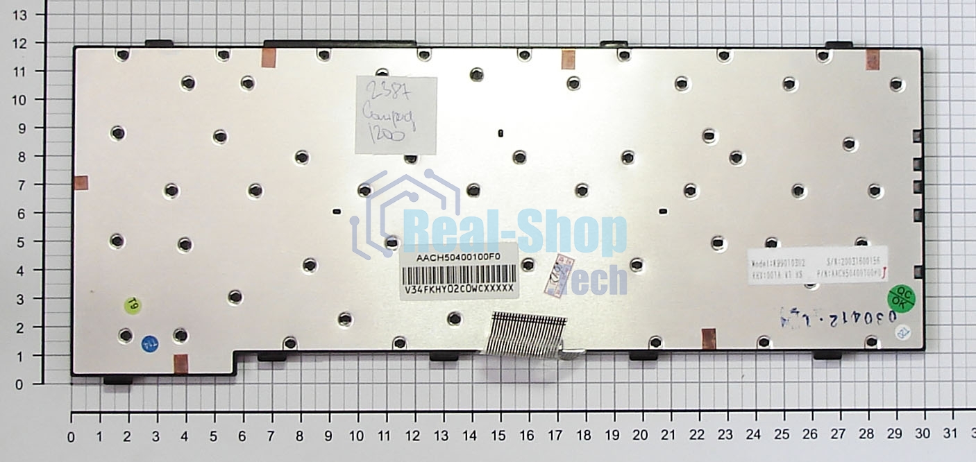 Клавиатура для ноутбука HP Compaq Presario 1500 черная