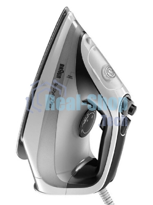 Утюг Braun SI7149WB серый, 2900 Вт, 50 г/мин, 220 г/мин, 300 мл