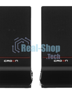 Колонки Crown CMS-601 чёрный, 2.0, 6 Вт, AUX