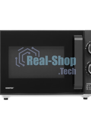 Микроволновая печь Centek CT-1573 серый, 20 л, 700 Вт, переключатели - поворотный механизм