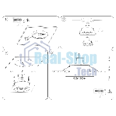 Встраиваемый поворотный точечный светильник Ambrella light TN102757 WH белый IP20 GU5.3 100*100*32