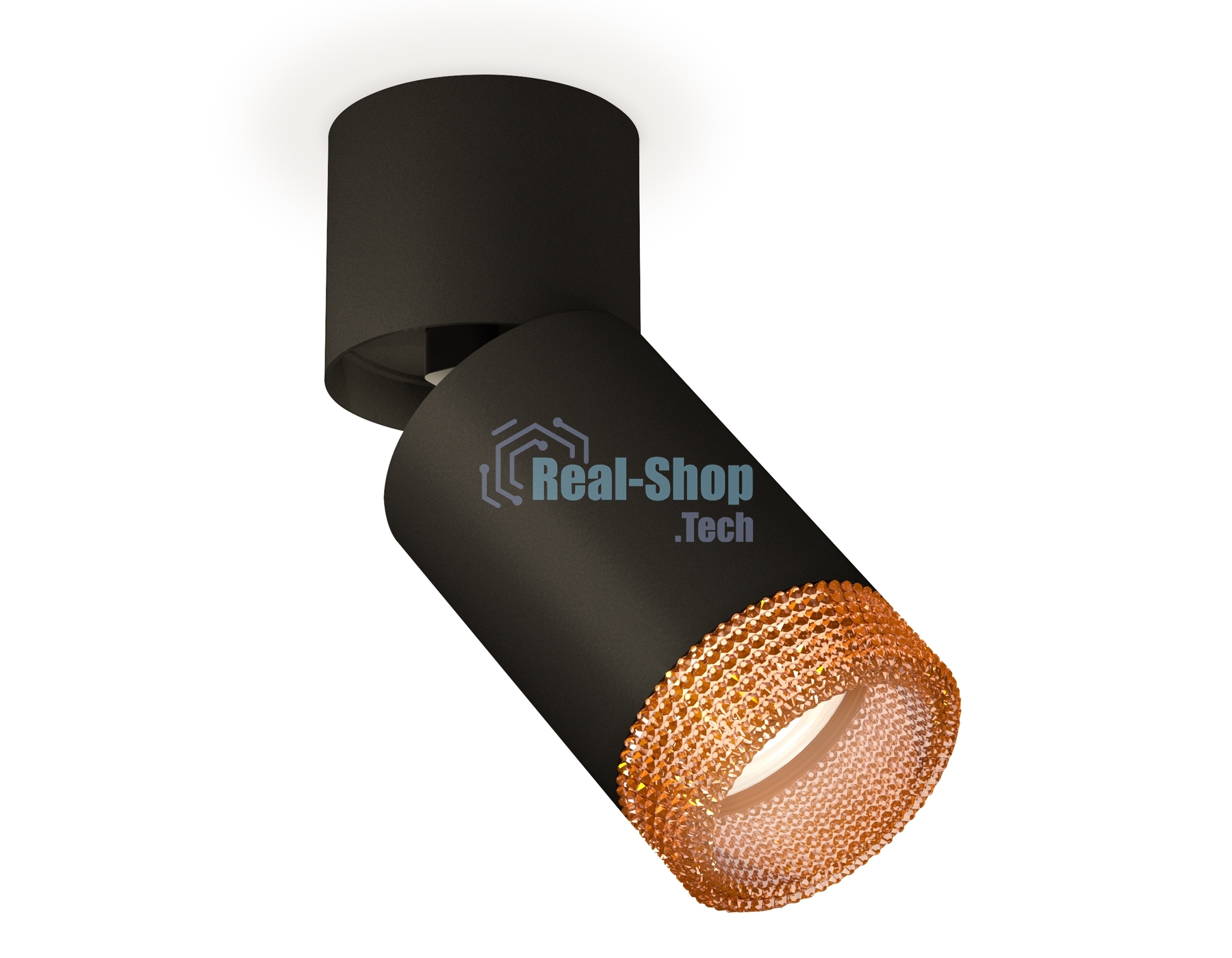 Светильник Ambrella Light XM6313064 SBK/BK/CF черный песок/черный/кофе MR16 GU5.3 (A2221, C6313, N6154)