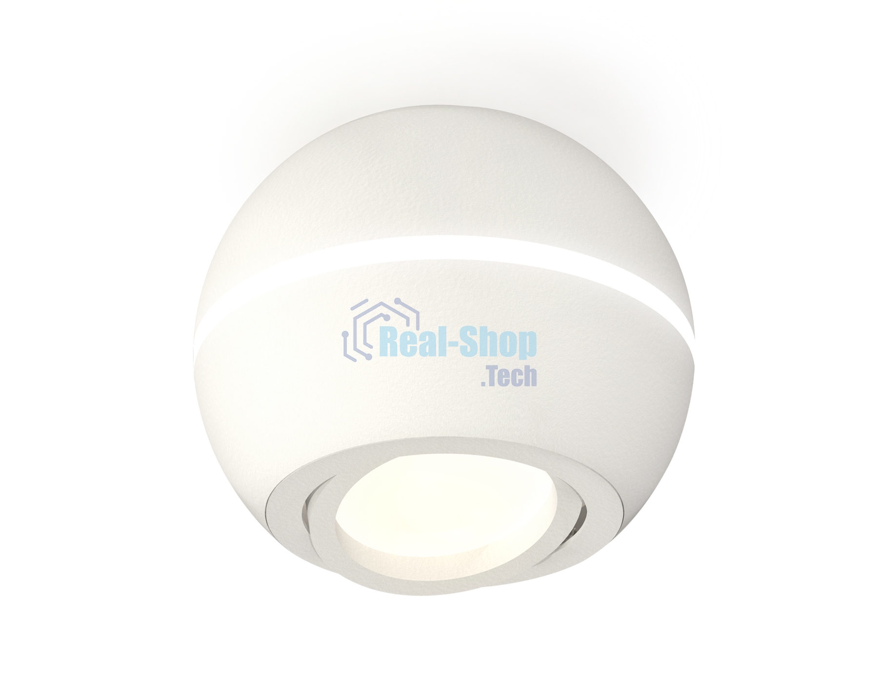 Светильник Ambrella Light XS1101020 SWH белый песок MR16 GU5.3 LED 3W 4200K (C1101, N7001)