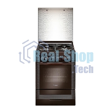 Плита газовая Gefest ПГ 6300-02 0047 коричневый, конфорок 4 шт, духовка 52 л, 60 см x 85 см x 60 см
