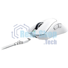 Мышь беспроводная/проводная Razer DeathAdder V3 Pro белый, 30000 dpi, радиоканал, USB, кнопки - 5