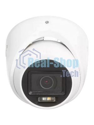 Камера видеонаблюдения аналоговая HiWatch DS-T203A(B) (3.6мм) 3.6-3.6мм HD-TVI цв. корп.:белый