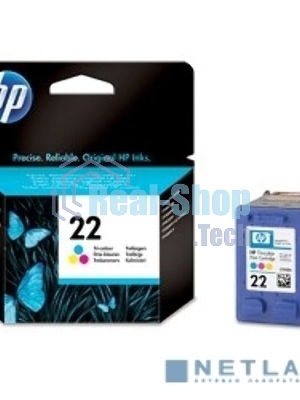Картридж струйный HP 22 C9352AE многоцветный для HP DJ 3920/3940/PSC 1410 (165стр.)