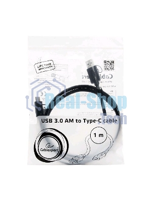 Кабель Cablexpert CCP-USB3-AMCM-1M Кабель USB3.0 AM/USB3.1TypeC, 1м