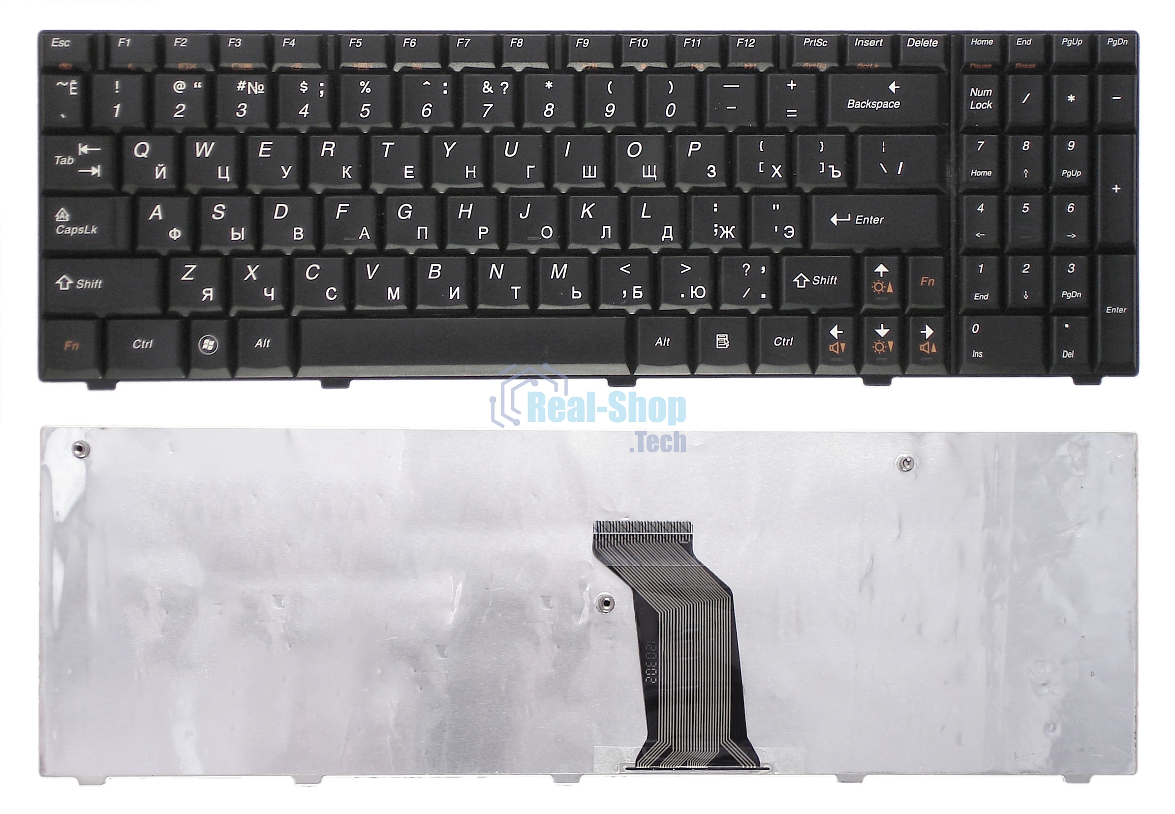 Клавиатура для ноутбука Lenovo G560 G565 черная