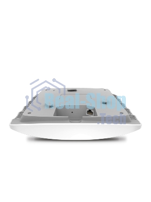 Точка доступа AC1350 Wireless MU-MIMO Gigabit Ceiling Mount Access Point, 450Mbps at 2.4GHz + 867Mbps at 5GHz, 802.11a/b/g/n/ac wave 2, Beamforming, Airtime Fairness, MU-MIMO, 802.3af Standard PoE and Passive PoE (Passive POE Adapter included), no more DC power supply, 1 10/100/1000Mbps hidden LAN port, Centralized Management, Captive Portal, Load Balance, Multi-SSID, WMM, Rogue AP Detection, internal omni-directional Antenna 2.4GHz: 3x4dBi, 5GHz: 2x5dBi
