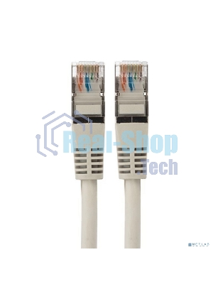 Пaтч-корд Rexant F/UTP, cat. 5e, RJ45-RJ45, экранированный, 24AWG, LSZH, серый, 1,5м