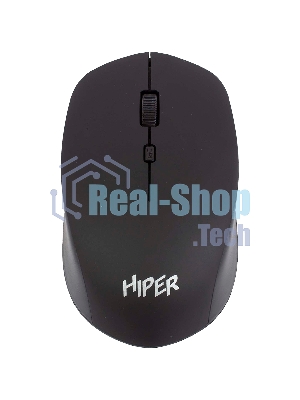 Мышь беспроводная HIPER HOMW-091 черный, 1600 dpi, радиоканал, USB, кнопки - 4